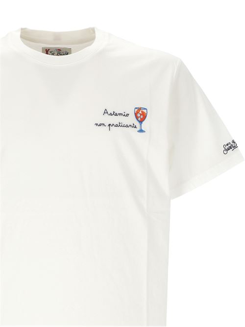 White T-shirt MC2 Saint Barth | ARNOTT02948G